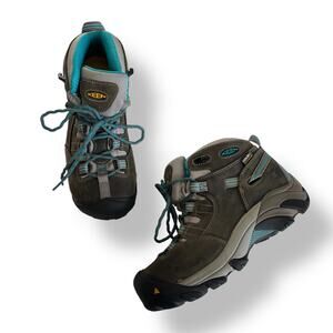 KEEN Utility Detroit XT Mid Steel Toe Waterproof Work/Hiking Boots Womens Size 6